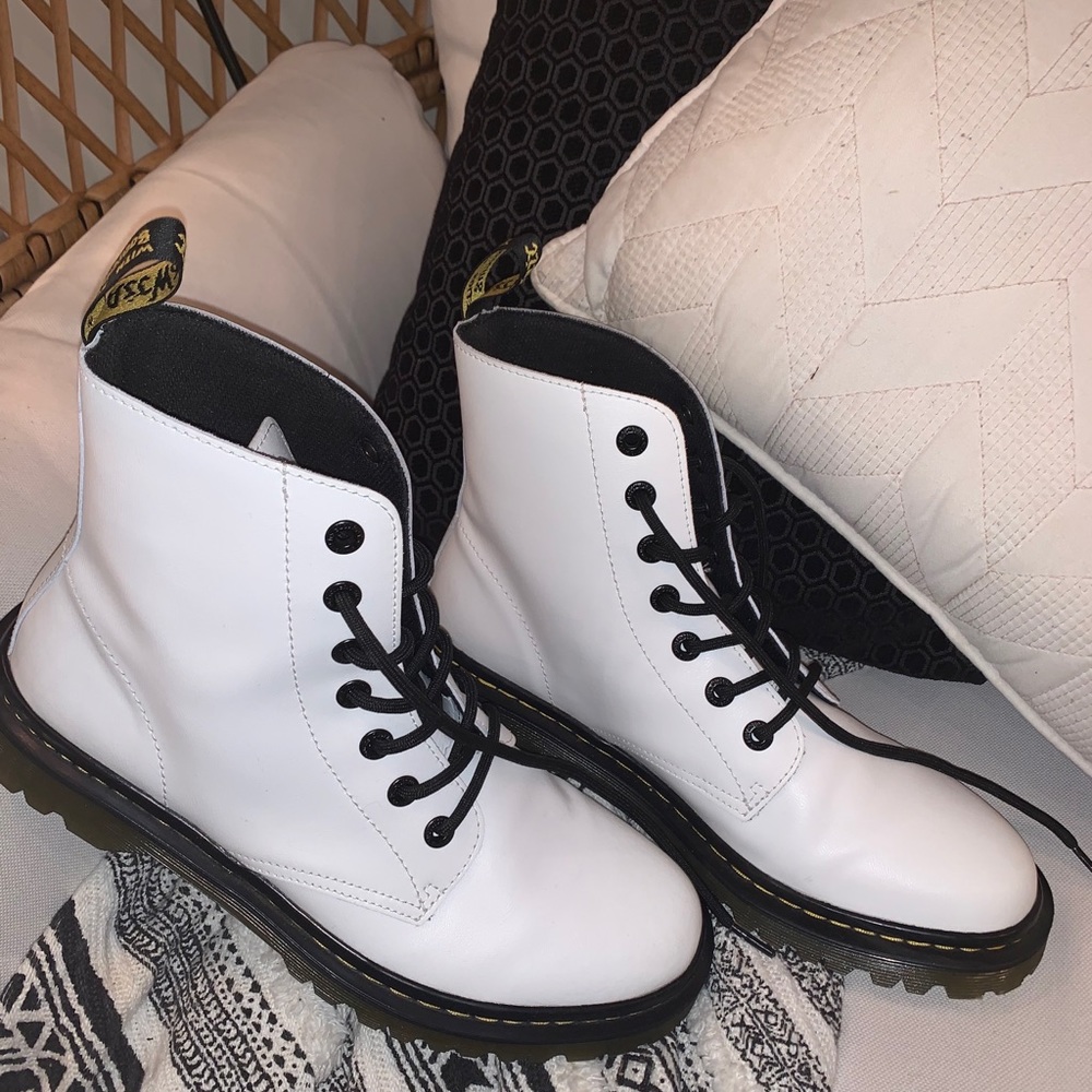 Women’s White Doc Martens